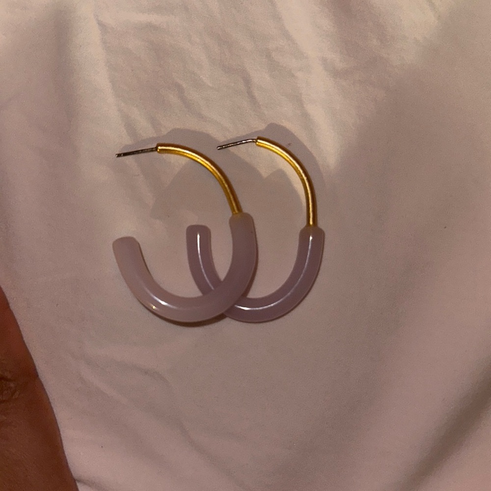 Madewell hoop earrings